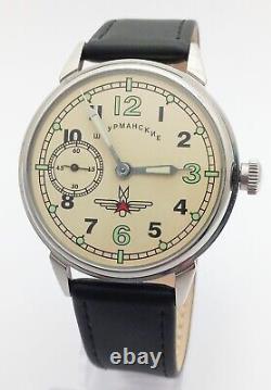USSR Russian Soviet Mechanical Wrist Watch Molnija Sturmanskie #570