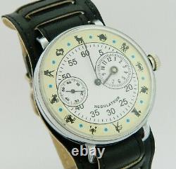 USSR Russian Soviet Watch Regulator Regulateur Zodiac #343