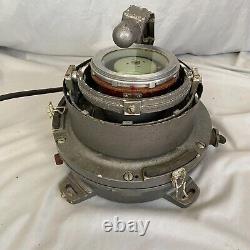 USSR Russian Soviet marine naval binnacle compass withbox 1973r KMW-T FOR PARTS`
