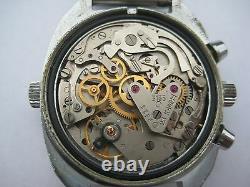USSR SOVIET RUSSIAN STURMANSKIE POLJOT cal. 3133 Chronograph watch 23 jewels