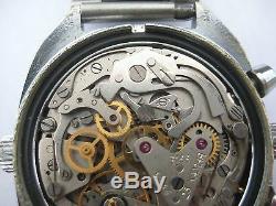 USSR SOVIET RUSSIAN STURMANSKIE POLJOT cal. 3133 Chronograph watch 23 jewels