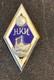 Ussr Soviet Russian Military Academy Graduate Badge Navy Officer School Nikolaev