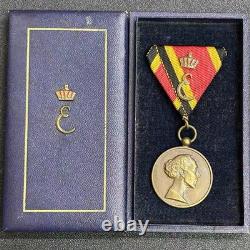 USSR Soviet Medal For Labour Valour Gold Plated Original Case Vintage Russian Aw