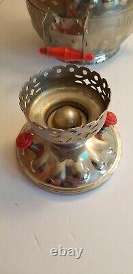 USSR Soviet RUSSIAN SAMOVAR ROOSTER Electric Boiler Urn 1988