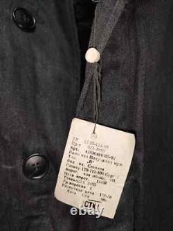 USSR Soviet Russian Army BEKESHA Sheepskin Military Winter Coat TULUP, Size 56