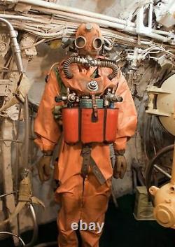 USSR Soviet Russian Diving Suit Drysuit SGP-K Full Set