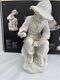 Ussr Soviet Russian Jr. Geologist 12 Statuette, 14kt Trim Polonskiy Faience
