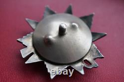 USSR Soviet Russian Order of the Patriotic War 2nd -SILVER & GOLD LOW NUMBER