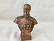 Ussr Soviet Russian Sculpture Bust Ww2 General Zhukov Bronze Figurine, Vintage