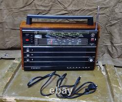 USSR Soviet Russian VINTAGE Transistor Horizont Radio Receiver Okean 209 FM