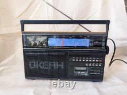 USSR Soviet Russian VINTAGE Transistor Radio Receiver OKEAN RP-286 LW FM UHF