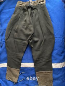 USSR Soviet Russian WW2 Red Army M1943 winter wool uniform. Tunic, breeches