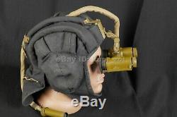 USSR Tankman Forces Helmet Size 58-60 with night vision Russian Soviet Cap WOT