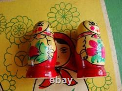 USSR russian Soviet 170 Toys Matryoshkas children learn to count First computer