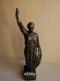 Ukrainian Russian Soviet Statue sculpture motherland socialist realism bronze