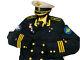 Uniform Coat, Jacket, Russian Soviet Navy Officer Marine Captain Rare + Hat