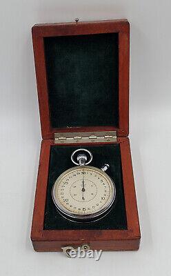 VERY RARE 2Mchz Slava USSR Russian Soviet stopwatch 15 jewels 003446 1-56