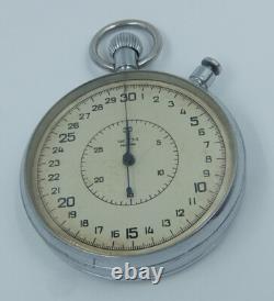 VERY RARE 2Mchz Slava USSR Russian Soviet stopwatch 15 jewels 003446 1-56