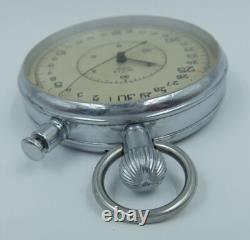 VERY RARE 2Mchz Slava USSR Russian Soviet stopwatch 15 jewels 003446 1-56