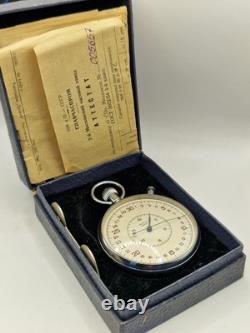 VERY RARE 2Mchz Slava USSR Russian Soviet stopwatch 15 jewels. Made in USSR 1956