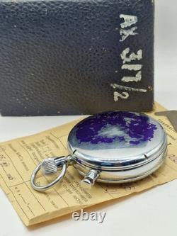 VERY RARE 2Mchz Slava USSR Russian Soviet stopwatch 15 jewels. Made in USSR 1956