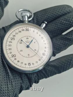 VERY RARE 2Mchz Slava USSR Russian Soviet stopwatch 15 jewels. Made in USSR 1956