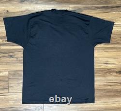 VINTAGE KGB Soviet Union USSR Communist Hammer Russian Bear T-Shirt Sz 2XL