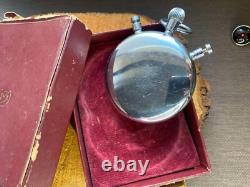 VINTAGE Stop Watch Slava Mechanical Box Pocket Soviet Sprot Russian USSR Rare