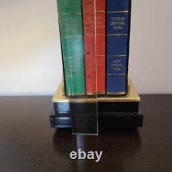 VINTAGE USSR/RUSSIAN SOVIET MUSIC CIGARETTE BOX CASE HOLDER-1960's SPACE BOOK