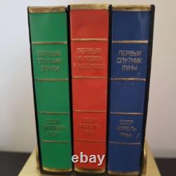 VINTAGE USSR/RUSSIAN SOVIET MUSIC CIGARETTE BOX CASE HOLDER-1960's SPACE BOOK