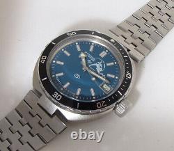 VOSTOK AMPHIBIAN AUTOMATIC DIVER SCUBA NAVY MILITARY SOVIET Russian Wristwatch