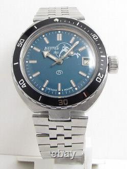 VOSTOK AMPHIBIAN AUTOMATIC DIVER SCUBA NAVY MILITARY SOVIET Russian Wristwatch