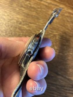 VTG RAKETA Watch USSR Russian SOVIET Analog Wristwatch Paketa Leather Strap