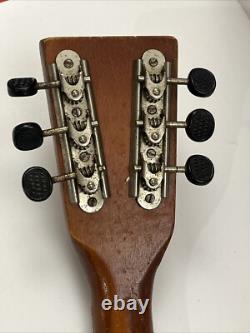 VTG Russian Balalaika Six String Musical Instrument Soviet era Made In USSR