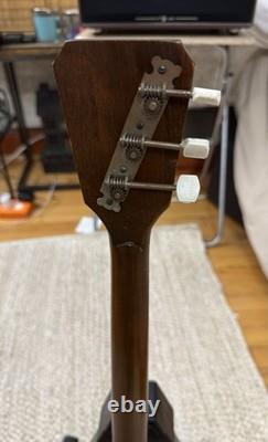 VTG Russian Balalaika Three String Musical Instrument Soviet era Made In USSR