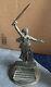 Vtg Russian Ussr Motherland Bronze Big Soviet Statue Monument 16.5