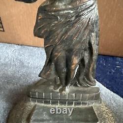 VTG Russian USSR Motherland Bronze Big Soviet Statue Monument 16.5