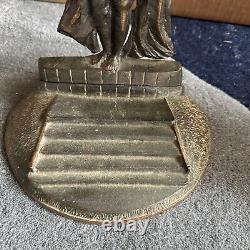 VTG Russian USSR Motherland Bronze Big Soviet Statue Monument 16.5