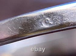 Vintage 14K Rose Gold Large Pink Ruby USSR Russian Soviet Open Work Ring Sz 7.5
