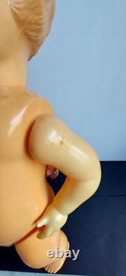 Vintage 1960's USSR Russian Soviet CELLULOID LARGE Toy Doll GIRL