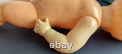 Vintage 1960's USSR Russian Soviet CELLULOID LARGE Toy Doll GIRL