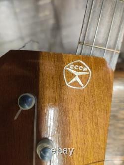 Vintage 3-String Balalaika USSR (CCCP) Marked With Case