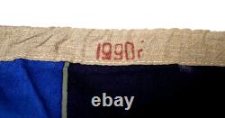 Vintage Authentic 1990 Soviet USSR Russian Navy Hydro-graphic Huge flag #112
