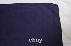 Vintage Authentic 1990 Soviet USSR Russian Navy Hydro-graphic Huge flag #112