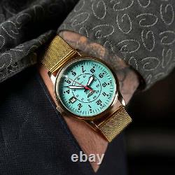 Vintage Aviation Watch Wrist Mechanical Russian Soviet USSR Men's Raketa Rare