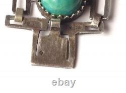 Vintage Bracelet Sterling Silver 875 USSR Russian Natural Stone Woman's Jewelry