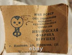 Vintage Collectible 14 Russian Doll Ethnic Dress 1970s USSR Soviet Russia