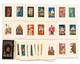 Vintage Golden Circle Ussr Russian Postcard Set 32 Cards Aurora Art Soviet 1972