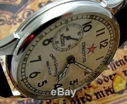 Vintage Molniya Aviator Russian USSR Watch Mechanical Rare Men's ORIGi Wrist Kom