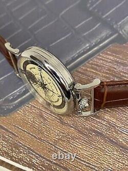 Vintage Molniya Watch Compass Mechanical Soviet Russian USSR Molnija Men Nato